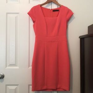 Coral dress
